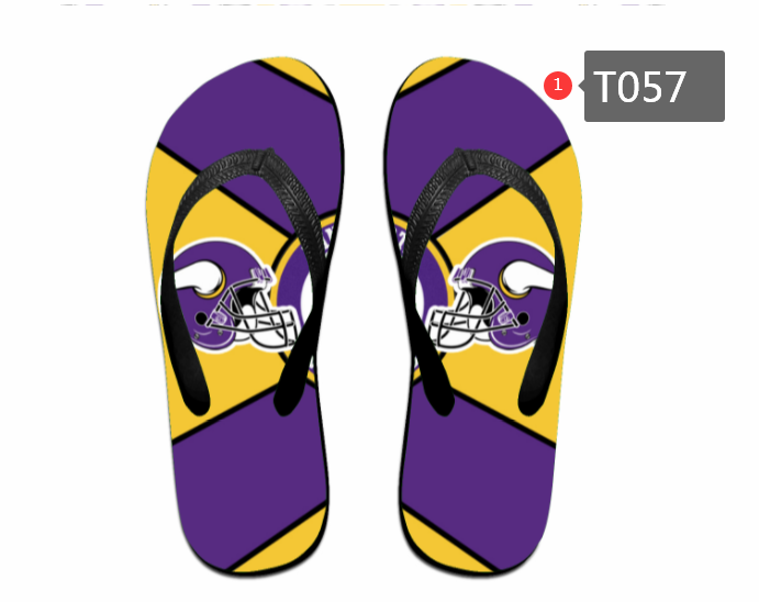 All Sizes Minnesota Vikings Flip Flops T057(Pls check description for details) All Sizes Minnesota Vikings Flip Flops T057(Pls check description for details)